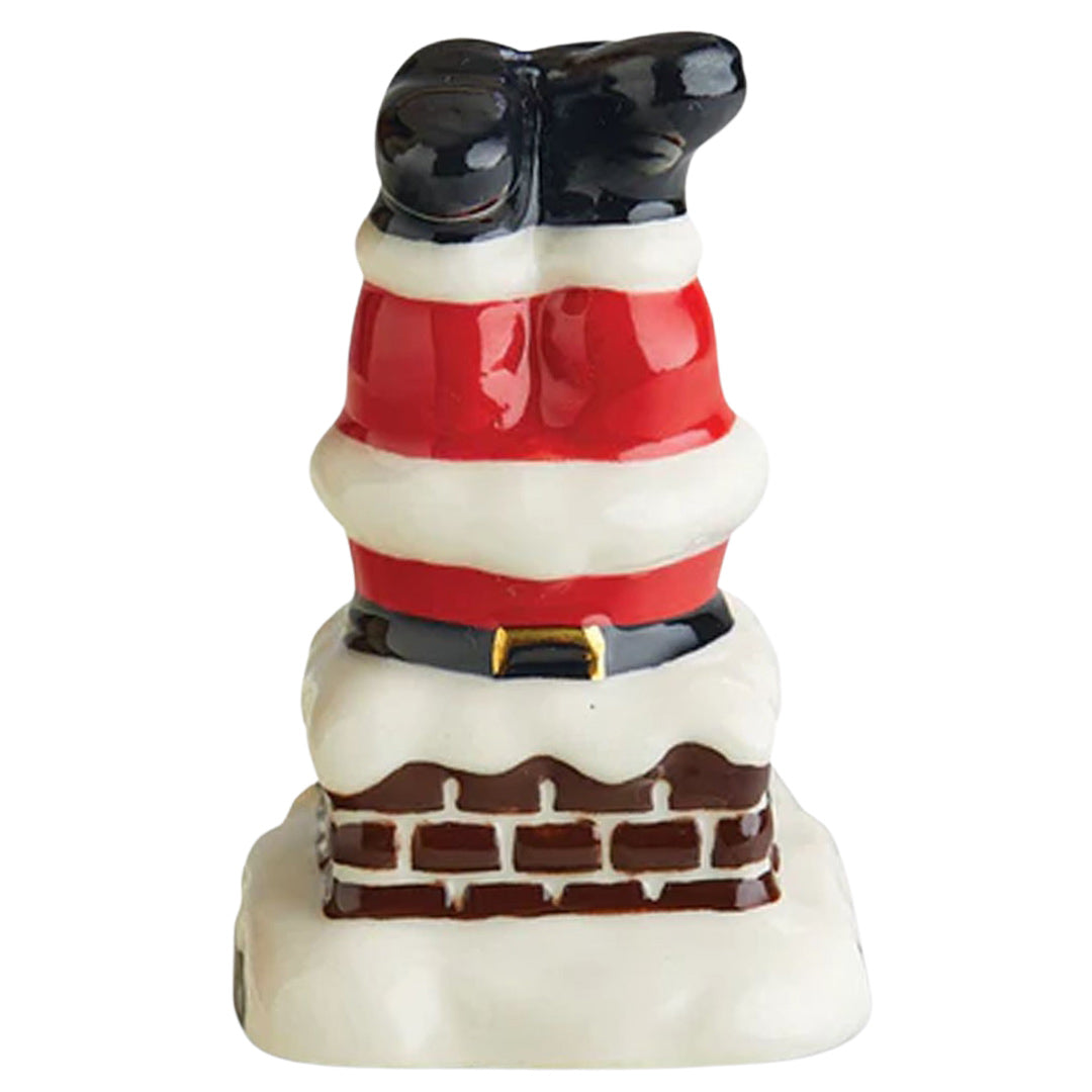 Nora Fleming Santa Legs Mini