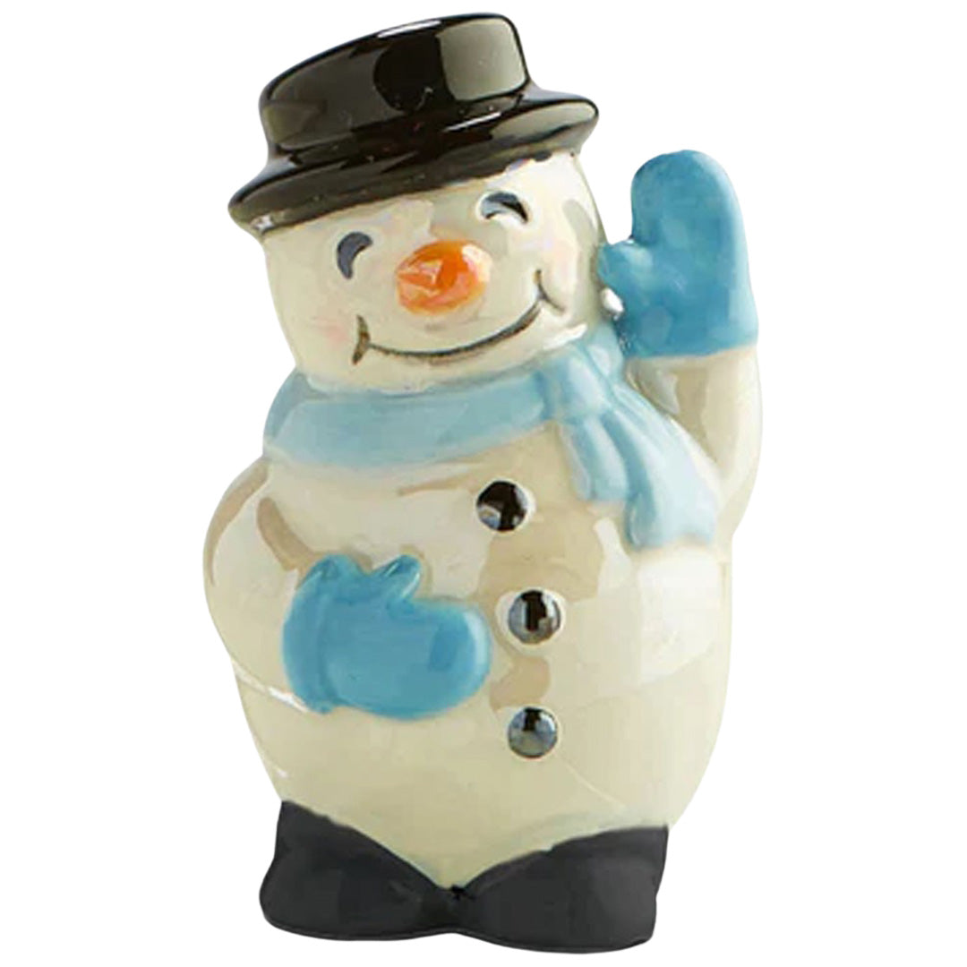 Nora Fleming snowman mini front