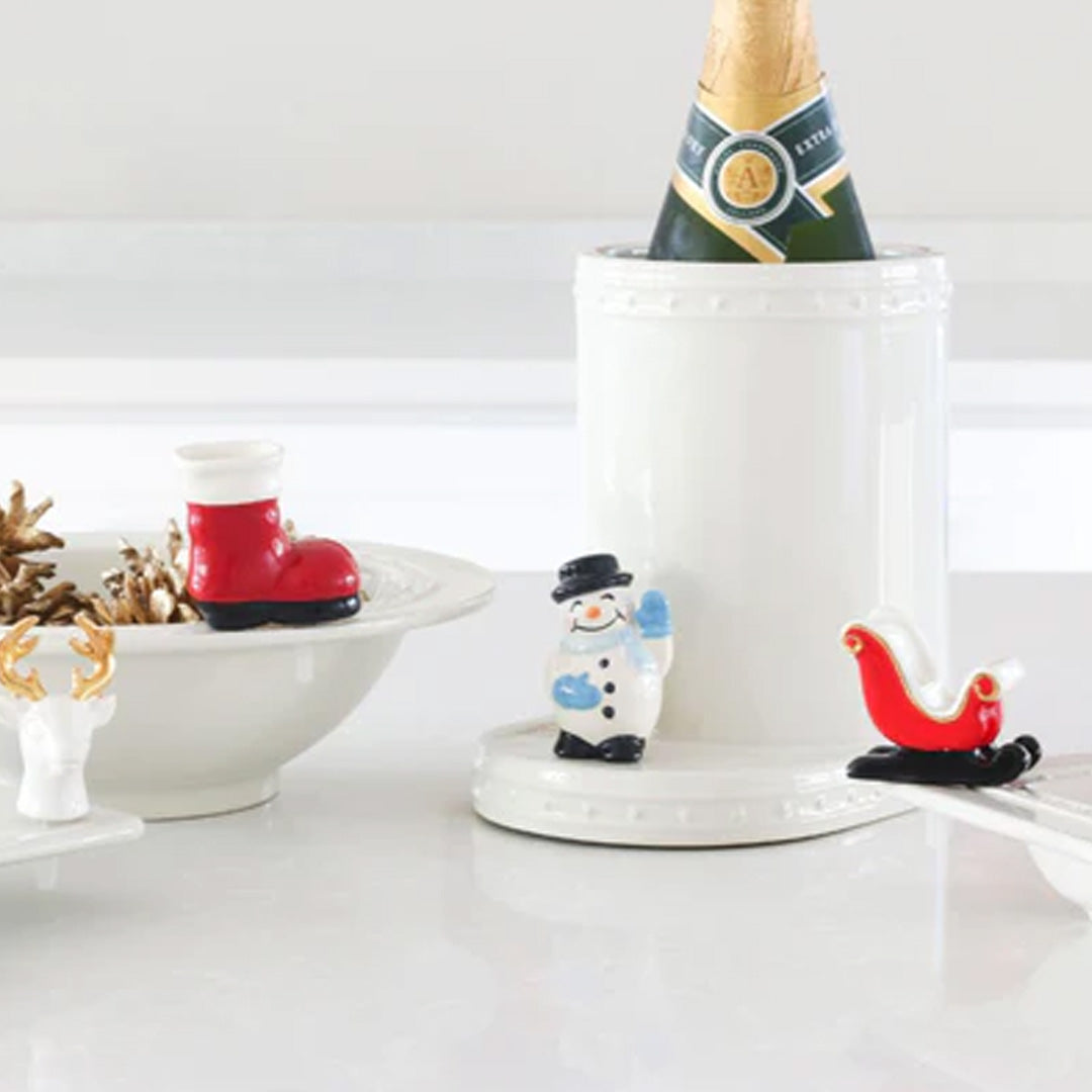 Nora Fleming snowman mini lifestyle 2