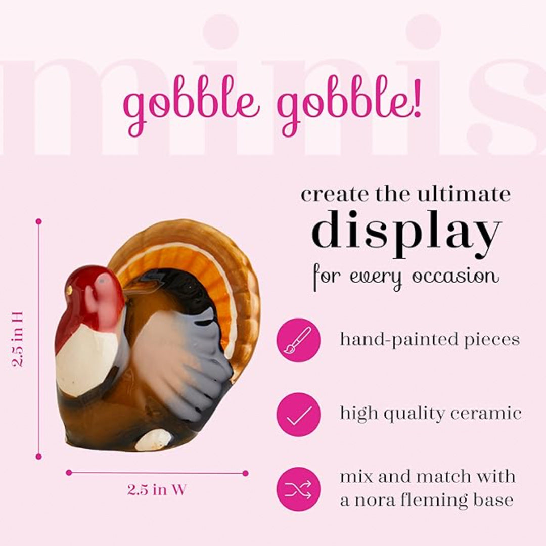 Nora Fleming Turkey Mini instruction