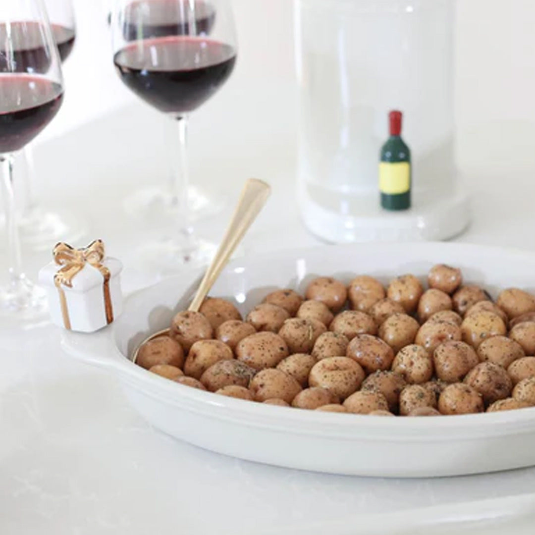 Nora Fleming White Gift Mini lifestyle