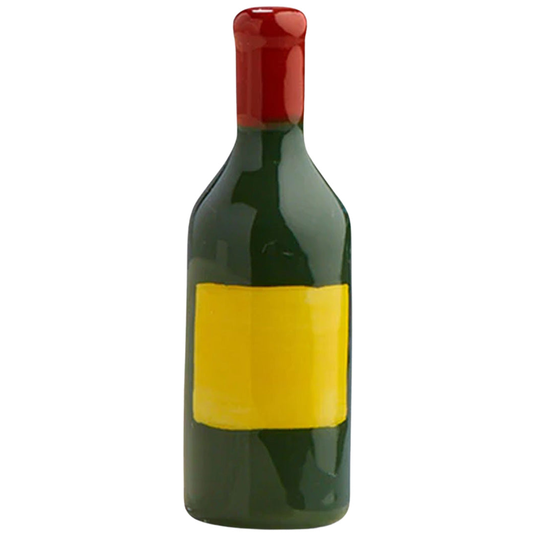 nora fleming wine bottle front