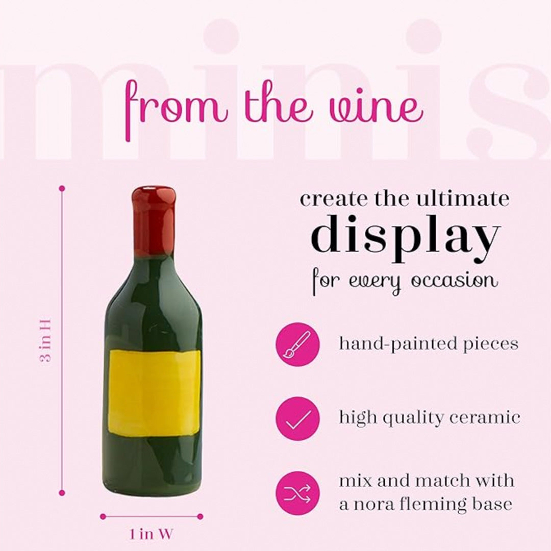 nora fleming wine bottle info