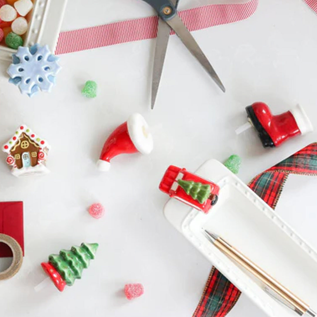 Nora fleming Woody with Tree Mini lifestyle