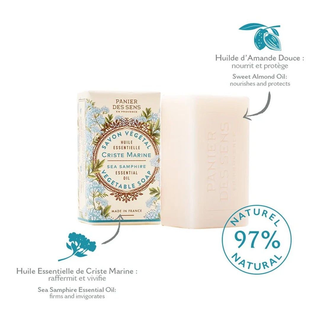 Cuddle Decor French Soap Bar - Sea Samphire by PANIER DES SENS 2