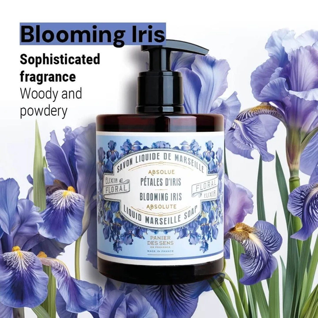 Cuddle Decor Liquid Marseille Soap - Blooming Iris by PANIER DES SENS 7
