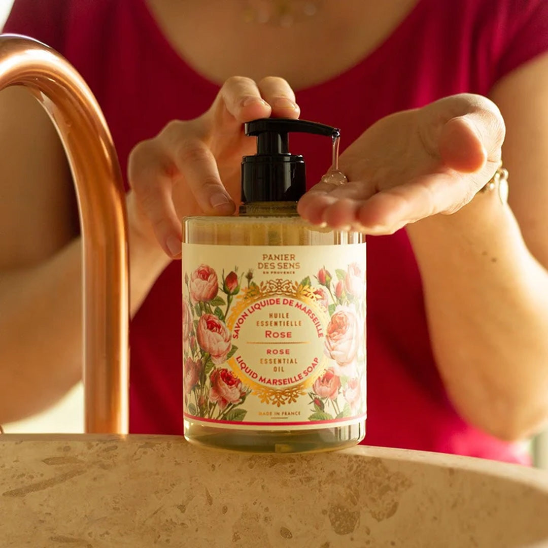Cuddle Decor Liquid Marseille Soap - Rejuvenating Rose by PANIER DES SENS 5