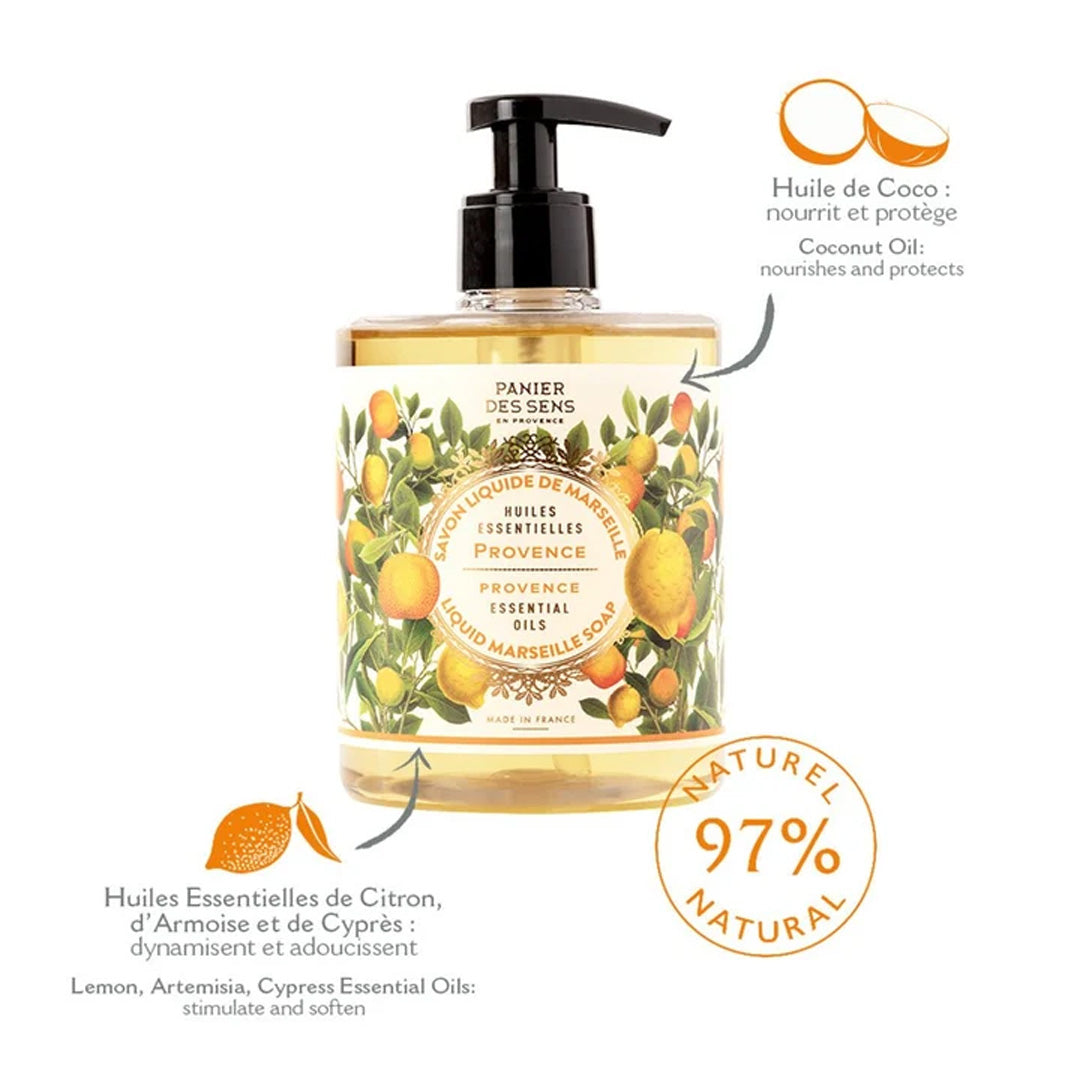 Cuddle Decor Liquid Marseille Soap - Soothing Provence by PANIER DES SENS 9