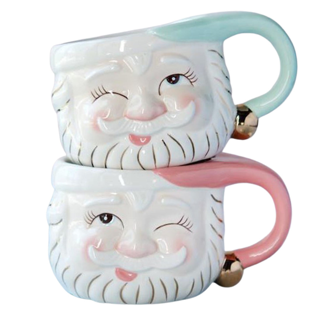 Papa Noel Mug by Glitterville at Cuddle Decor