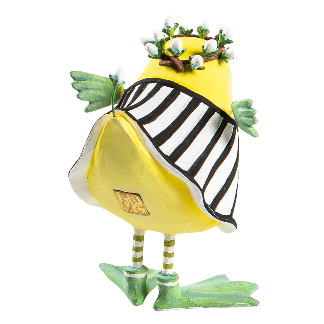 Dressed Up Chick Stripe or Checker 5"