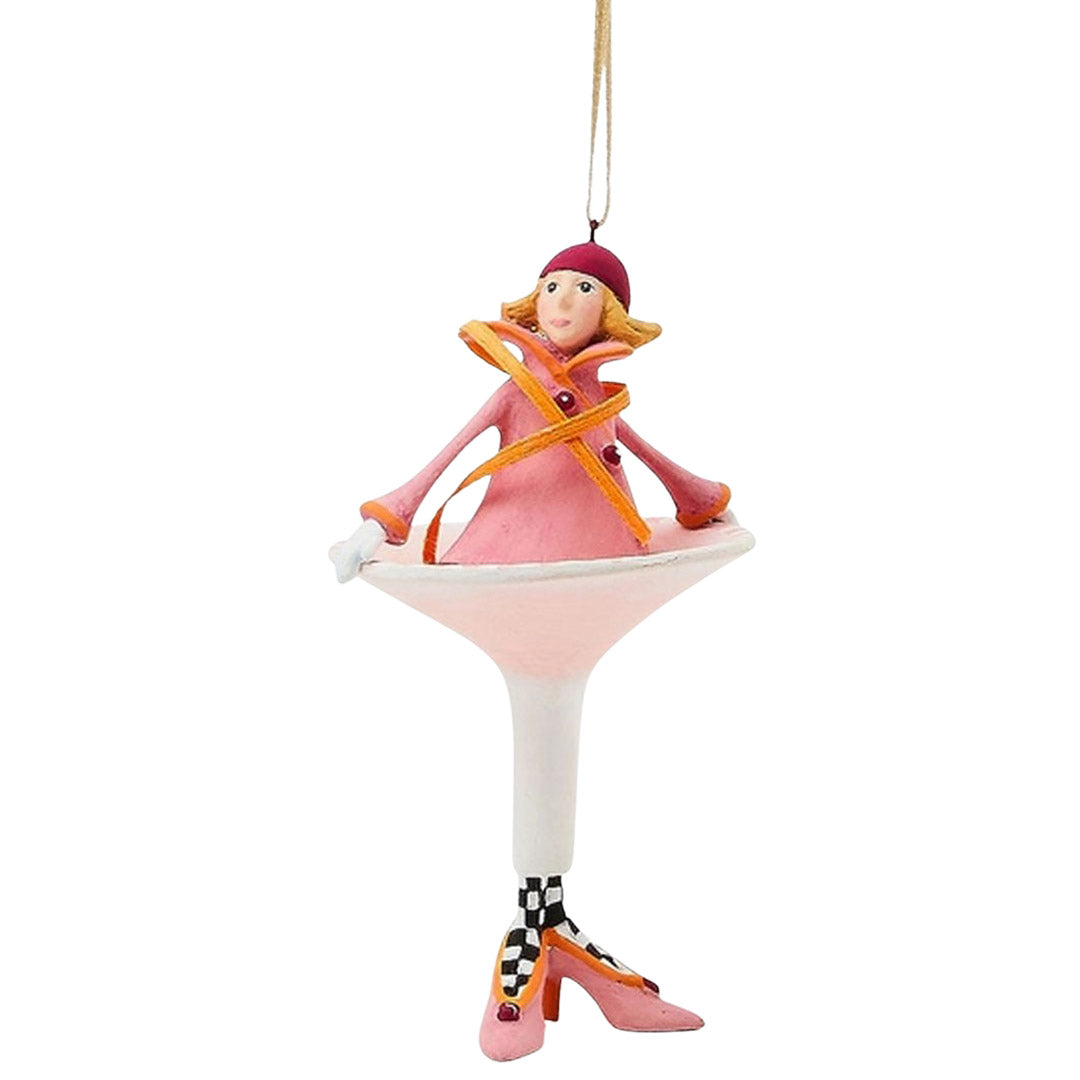 Mini Cocktail Ornament 5"