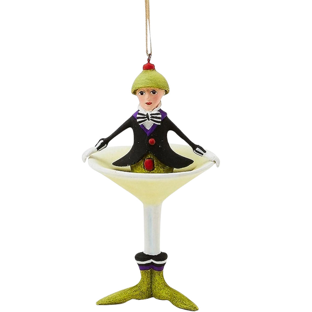 Mini Cocktail Ornament 5"