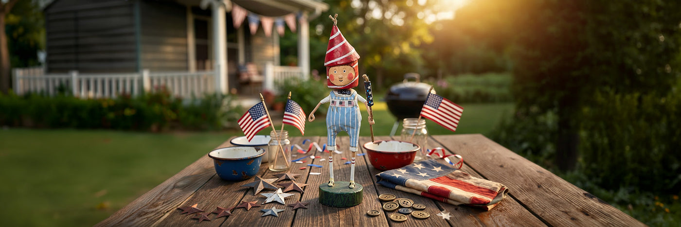 Cuddle Decor Lori Mitchell Patriotic Collection Lookbook