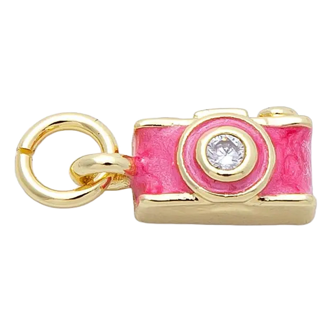 Cuddle Decor Retro Digital Camera Charm
