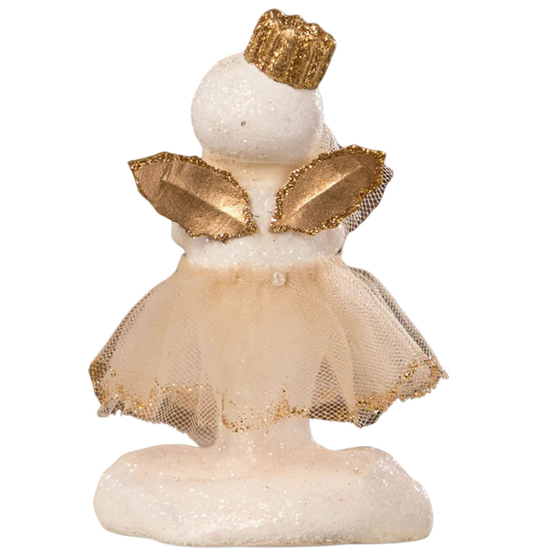Michelle Allen for Bethany Lowe Snow Angel Holding Star back white