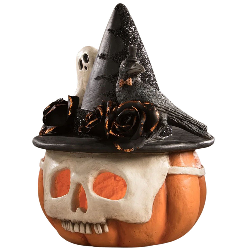 Spooktacular Gathering Halloween Figurine by Bethany Lowe side