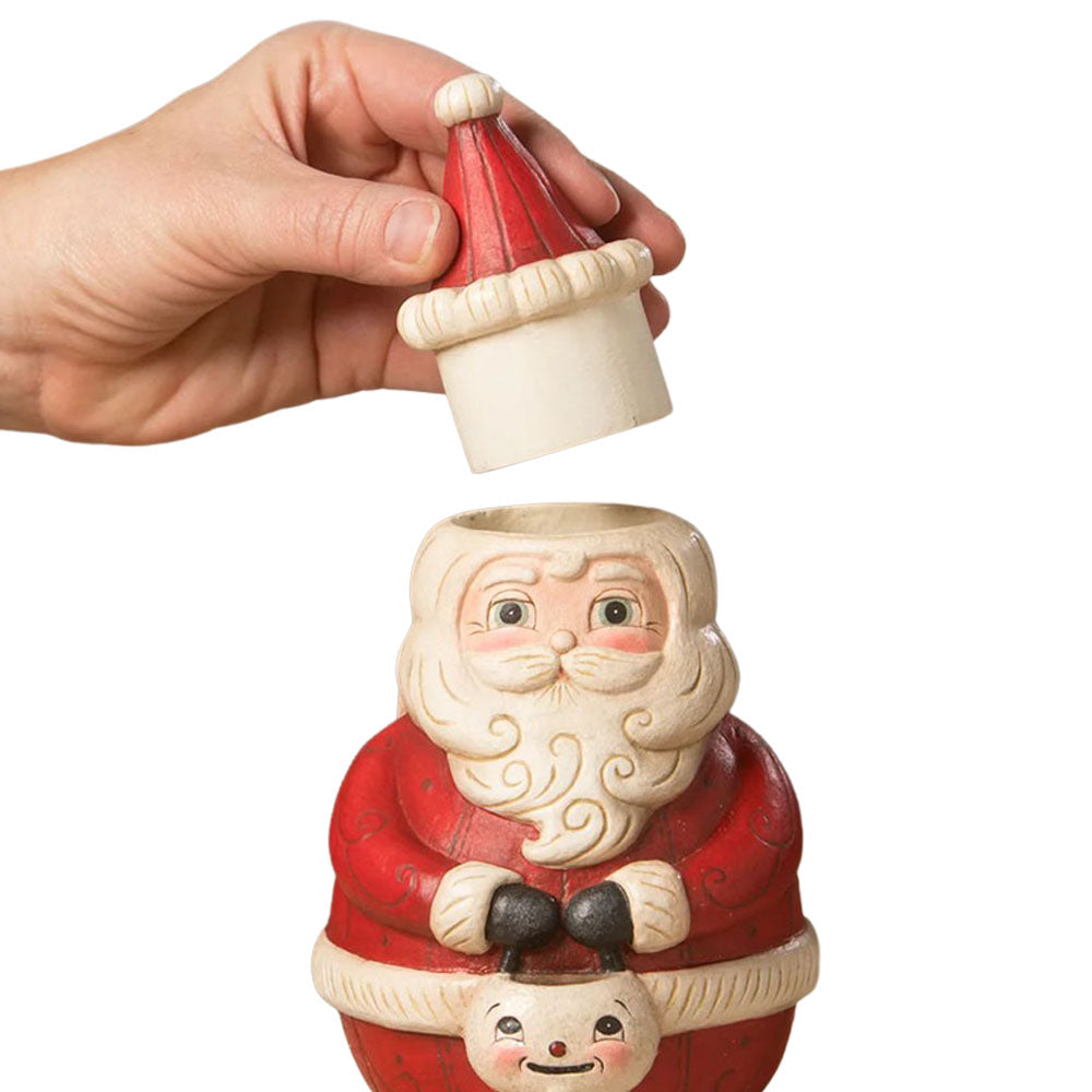 St. Nick Jolly Jar 7.75"