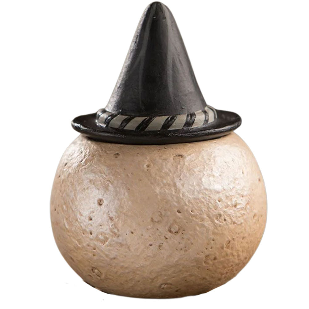 Star Wanda Luna Container Folk Art Figurine by Johanna Parker back