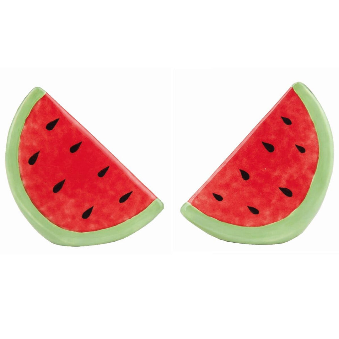 Transpac Watermelon Salt and Pepper Shaker Set of 2