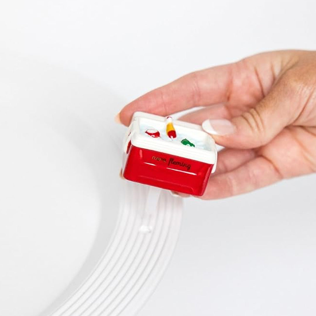 Nora Fleming Ice Cold (Cooler) on the plate