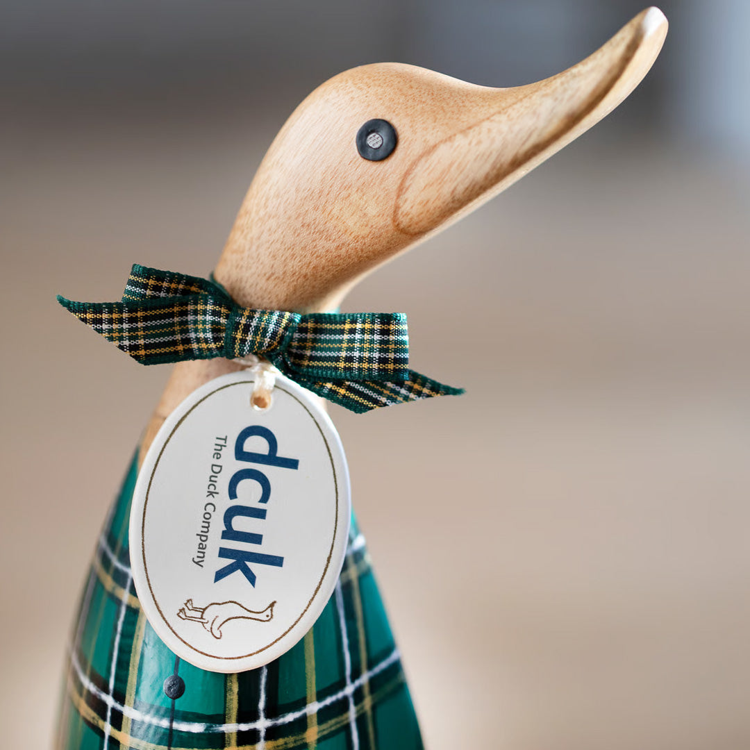 DCUK Tartan Waistcoat Duckling NATURAL lifestyle