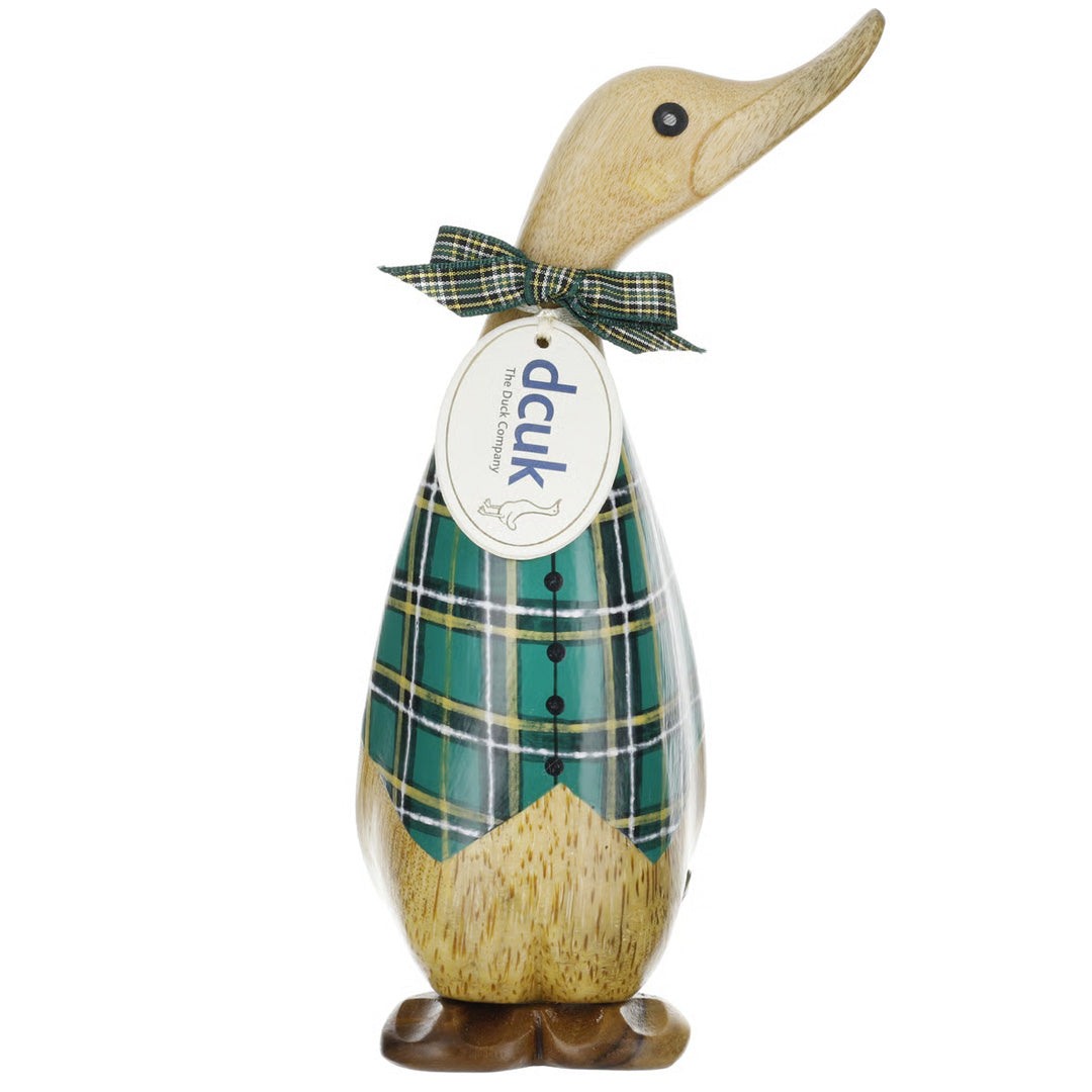 DCUK Tartan Waistcoat Duckling NATURAL