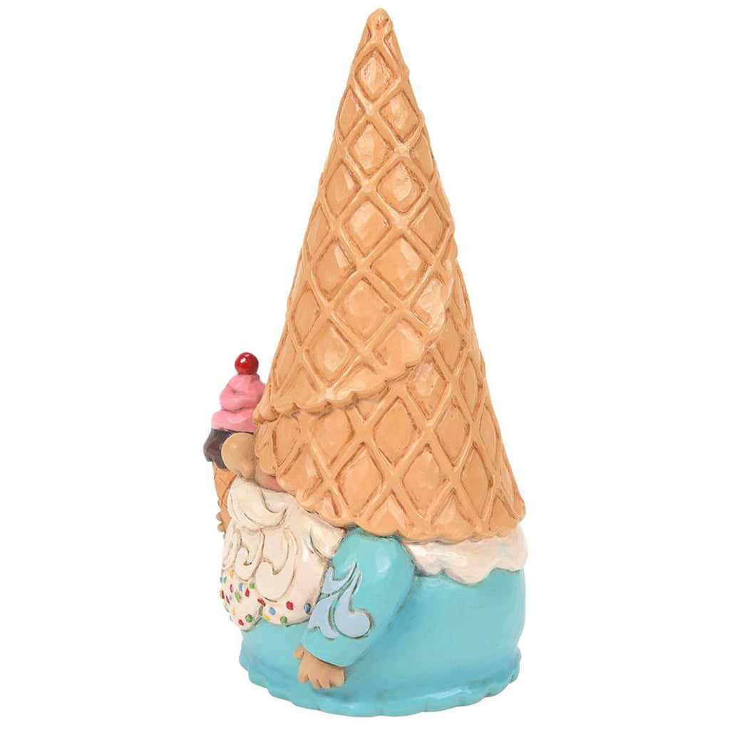 Jim Shore Ice Cream Gnome Figurine 6.375" side