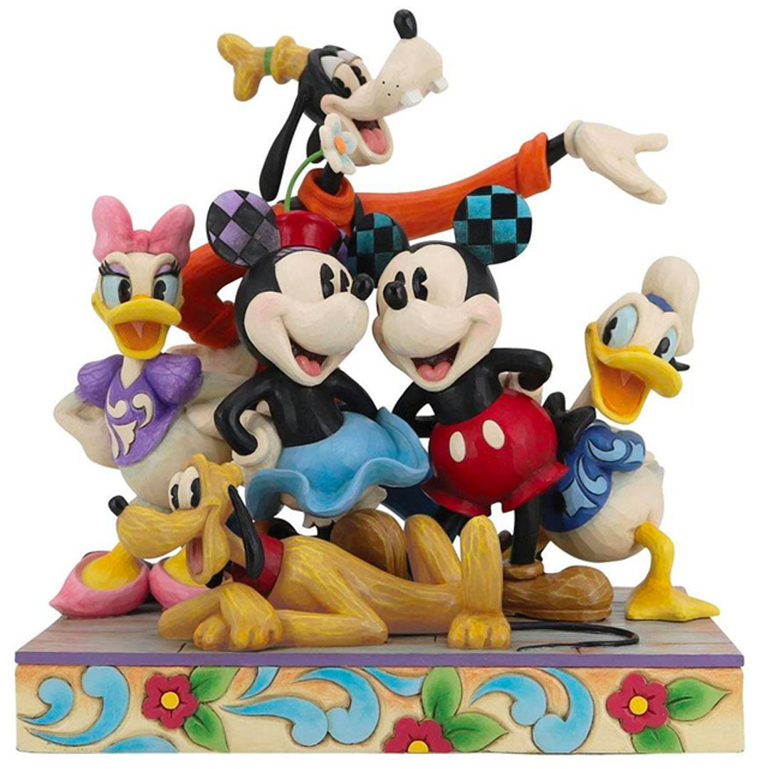 Jim Shore Mickey & Friends Group 9.5"
