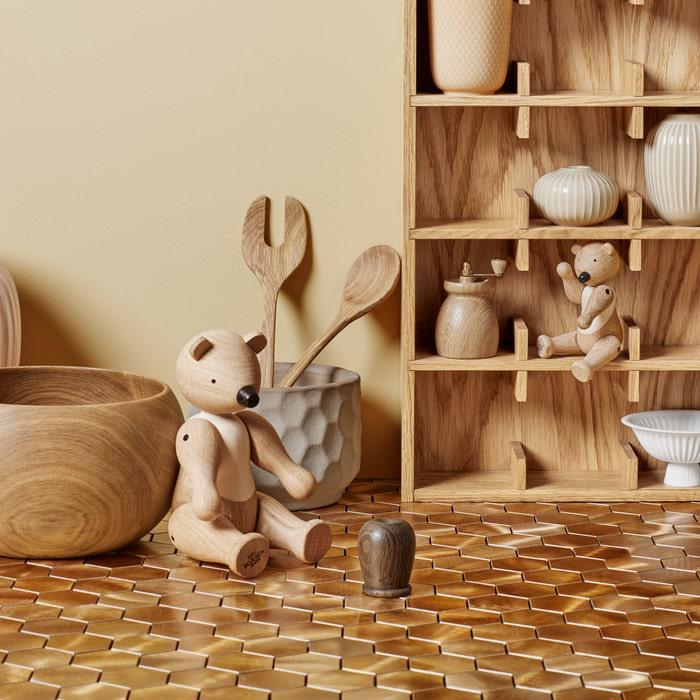 Kay Bojesen Bear Oak & Maple - 3 Sizes Available k