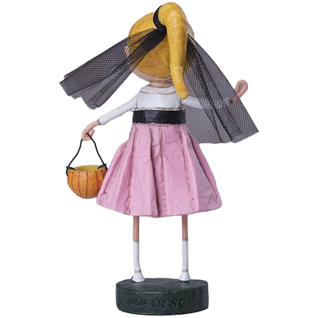Nifty Nelda Halloween Figurine by Lori Mitchell back