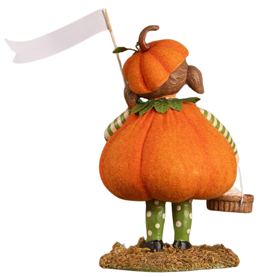 Bethany Lowe Petunia Pumpkin Pie back