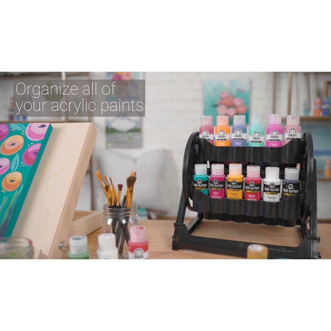 Plaid ® Rotational Organizer Paint Supply Storage Caddy - 31100