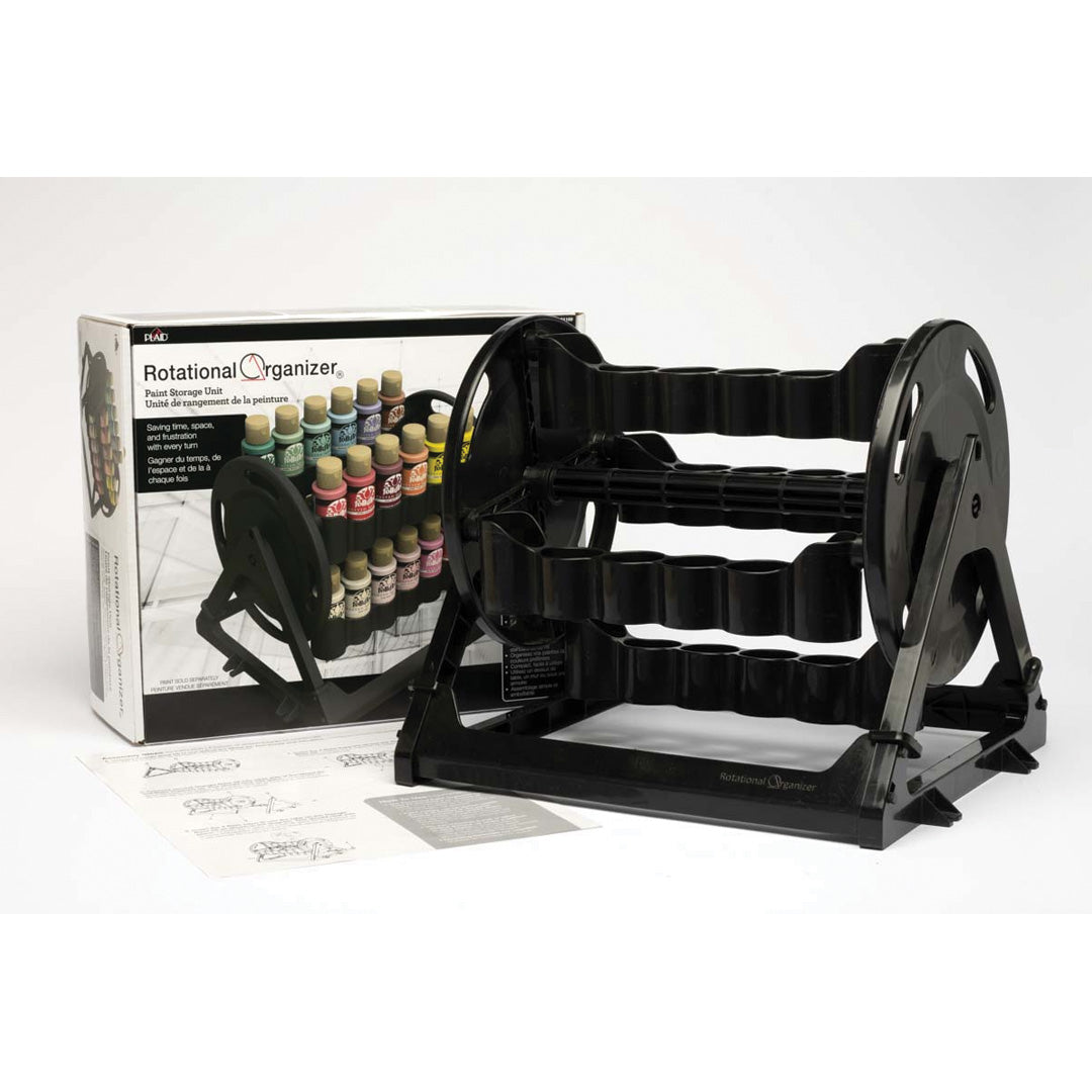 Plaid ® Rotational Organizer Paint Supply Storage Caddy - 31100 zoom in