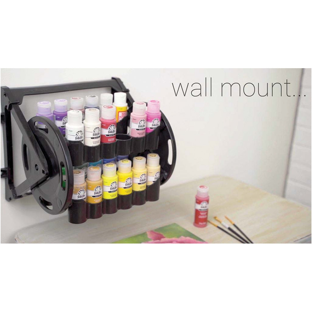 Plaid ® Rotational Organizer Paint Supply Storage Caddy - 31100 wall mount
