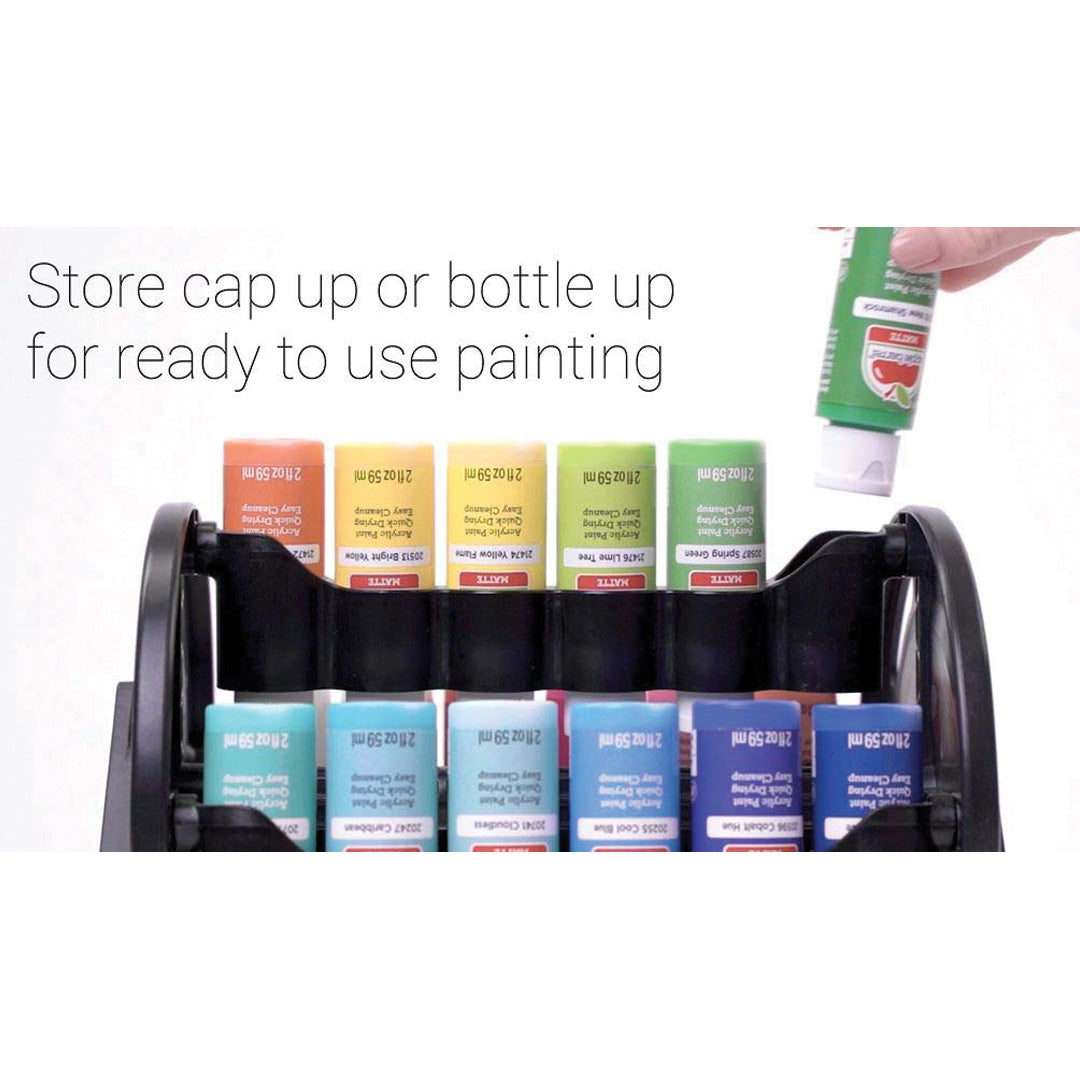 Plaid ® Rotational Organizer Paint Supply Storage Caddy - 31100 close up