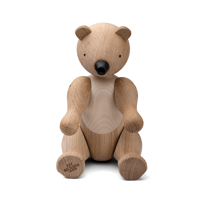 Kay Bojesen Bear Oak & Maple - 3 Sizes Available g
