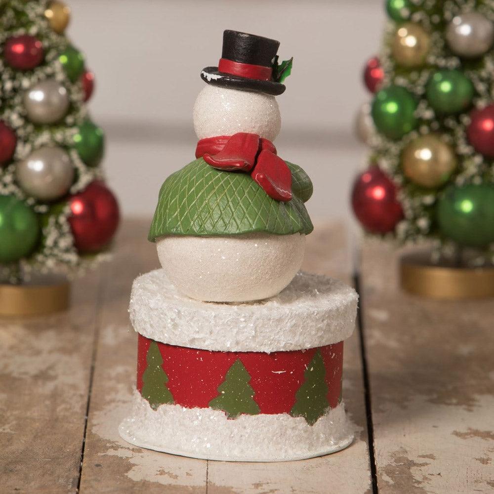 Old Friend on Box Christmas Decor by Bethany Lowe back