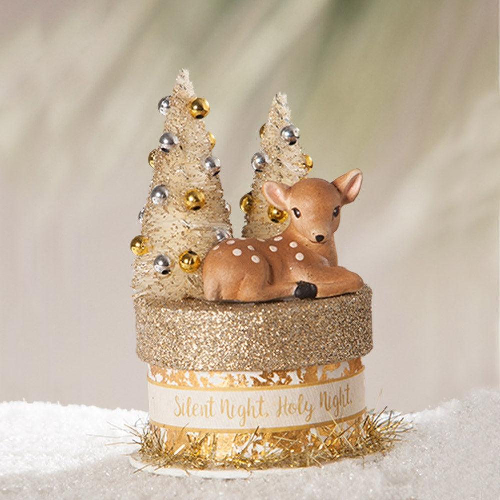 Silent Night Deer Box