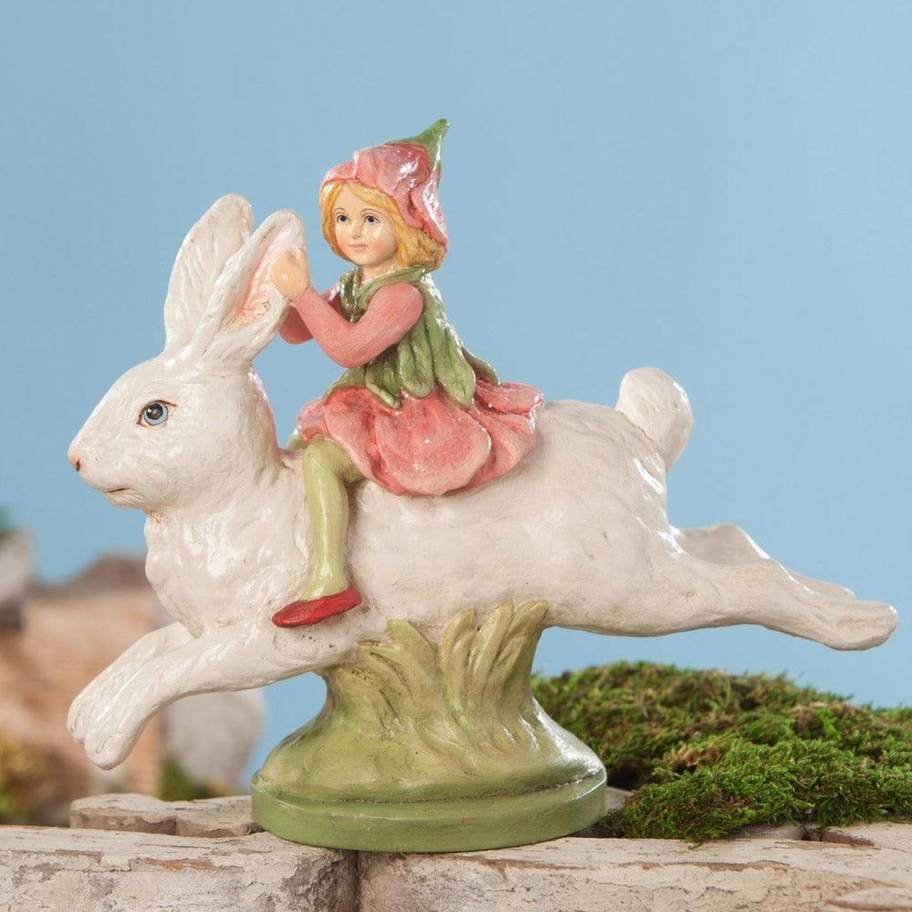 Bunny Rabbit Ride Figurine