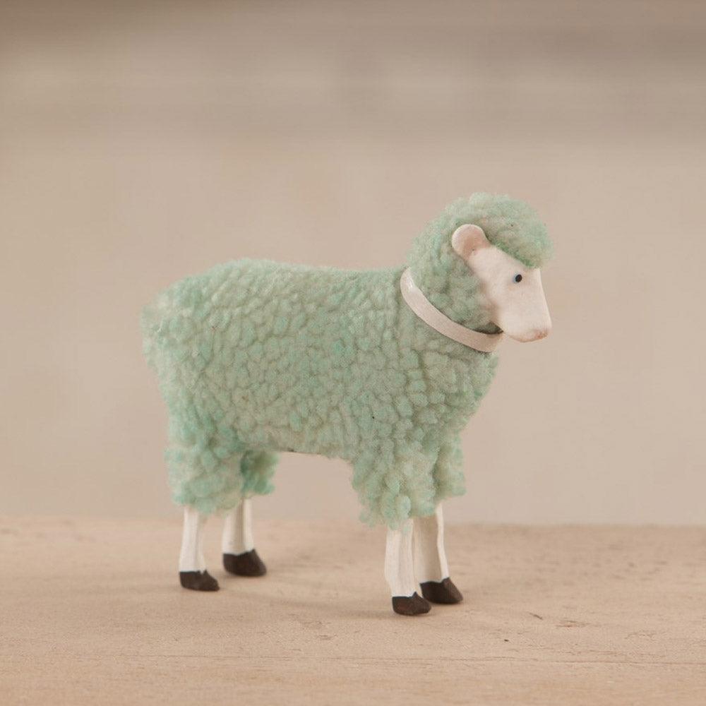 Pastel Blue Sheep Easter Figurine by Bethany Lowe Designs