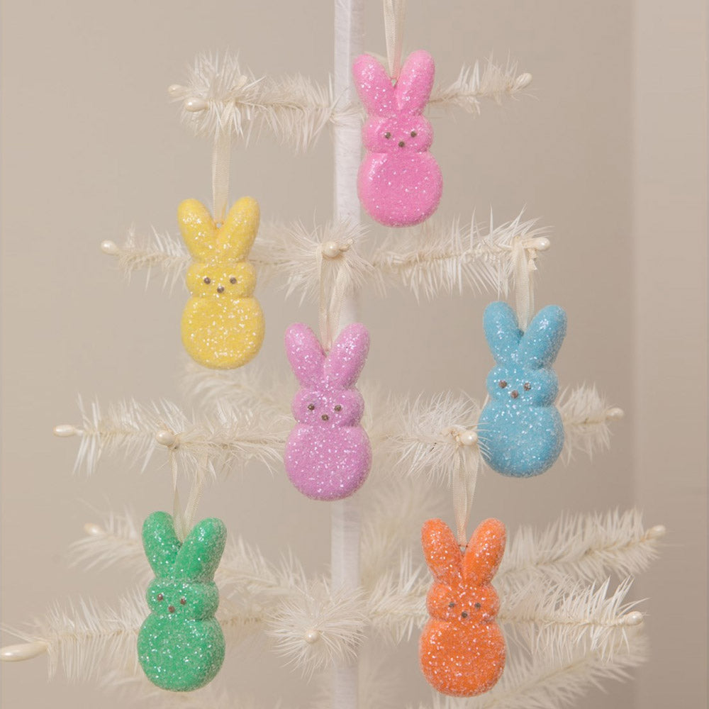 Peeps® Bunny Ornaments - Set of 6