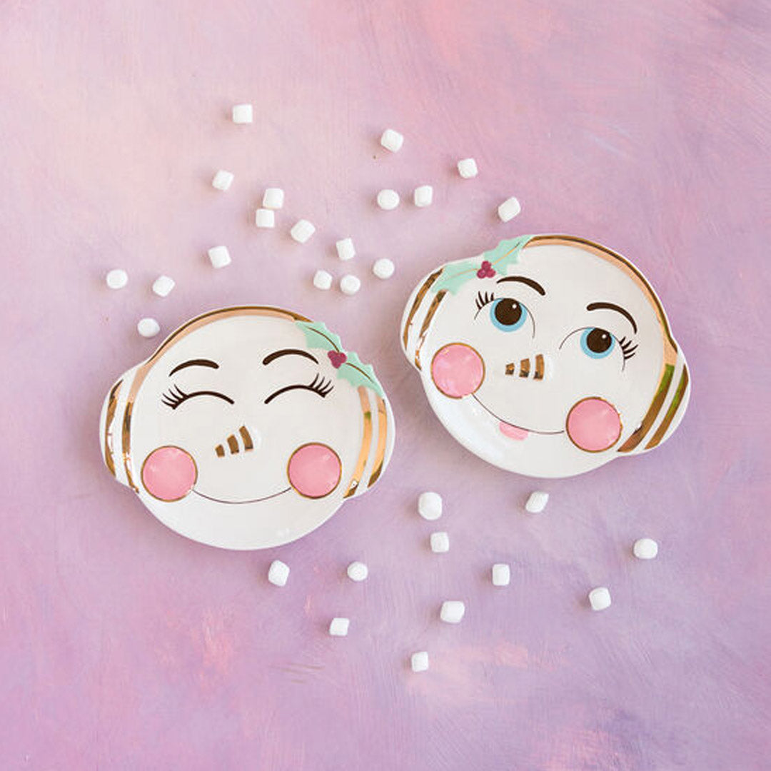 Holly Jolly Cookie Plate by Glitterville