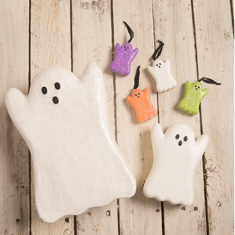Ghost Peep Ornaments Set of 4 by Peeps® for Bethany Lowe Designs set