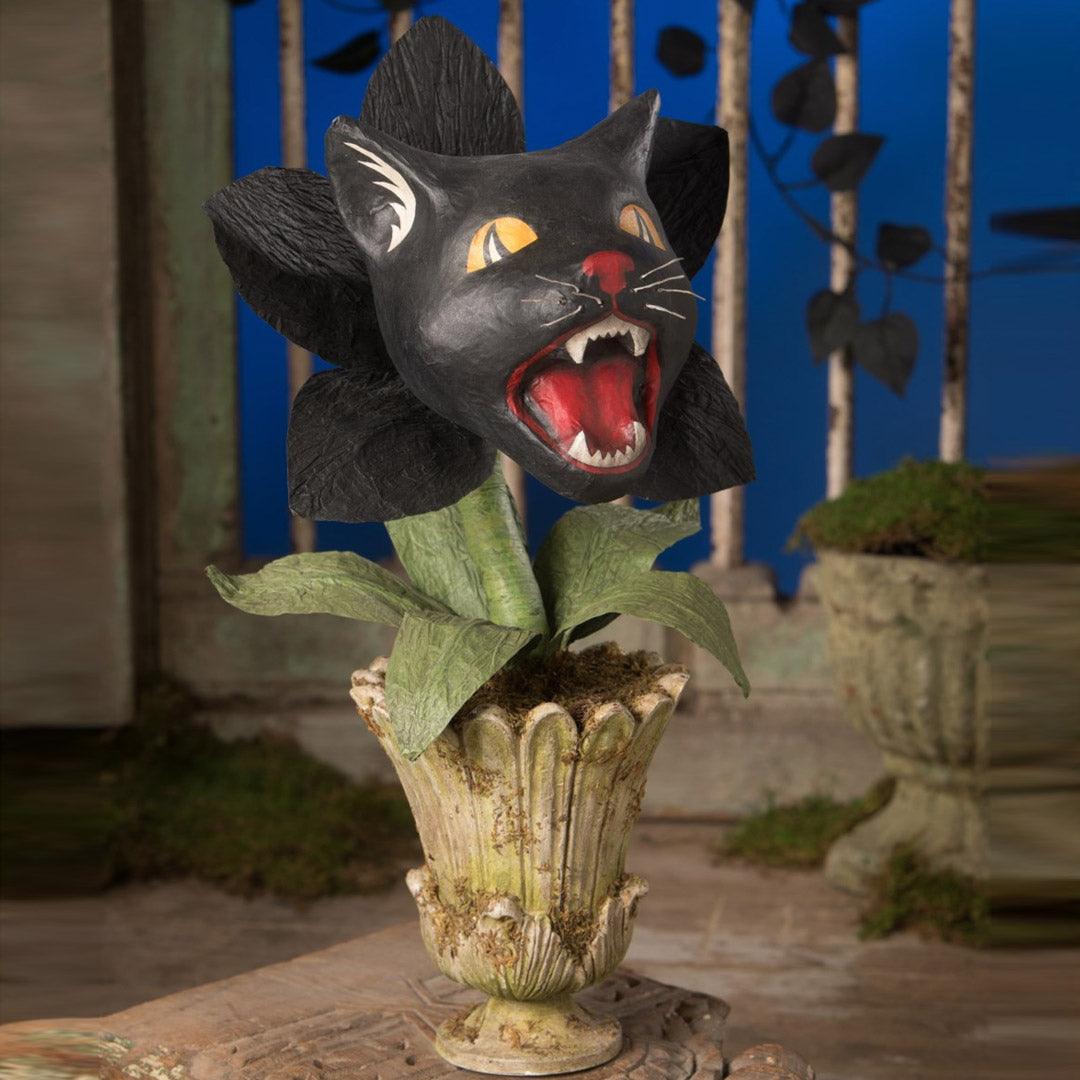 Bethany Lowe Designs Scaredy Cat Orchid Halloween Table Decoration