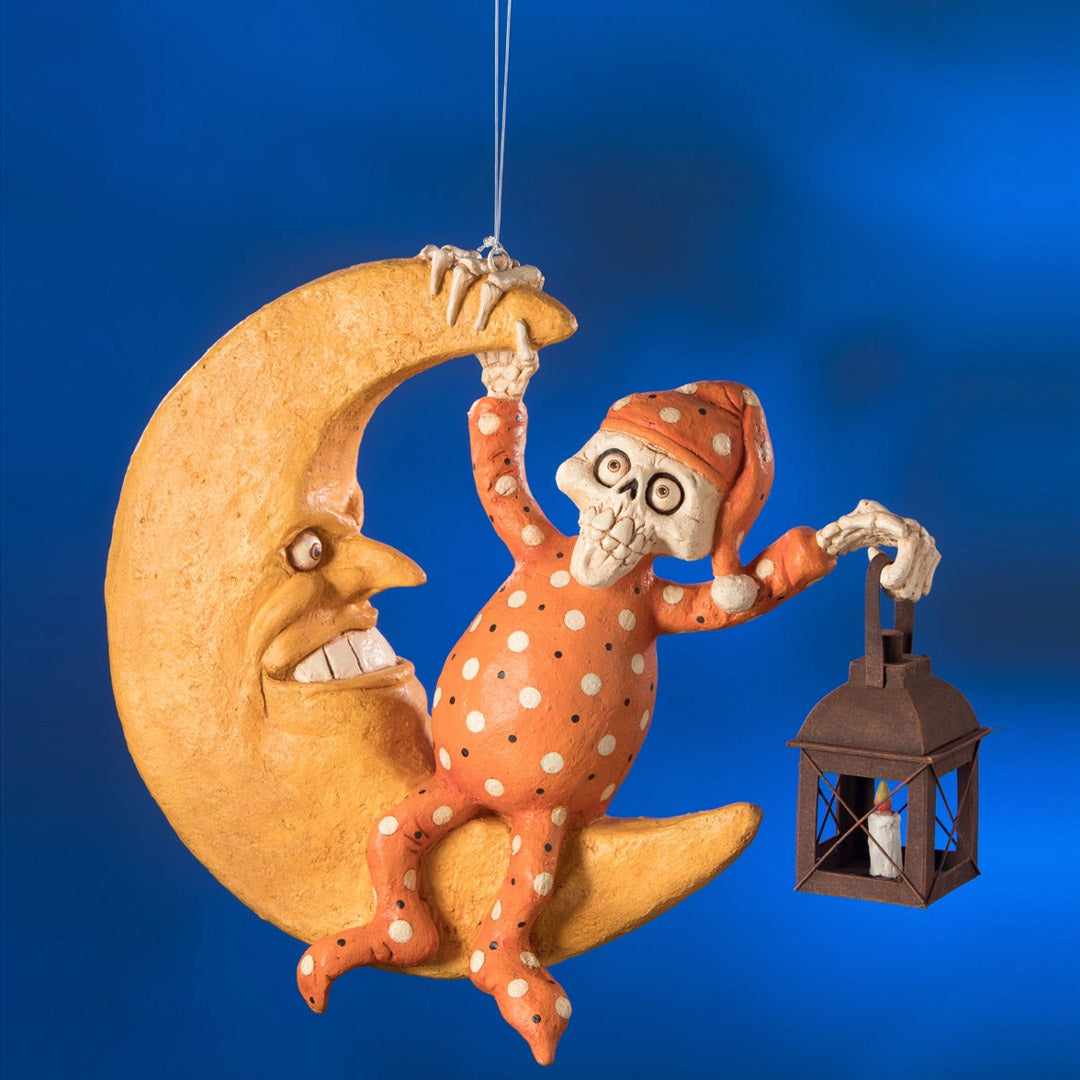 Sleepy Skelly on Moon