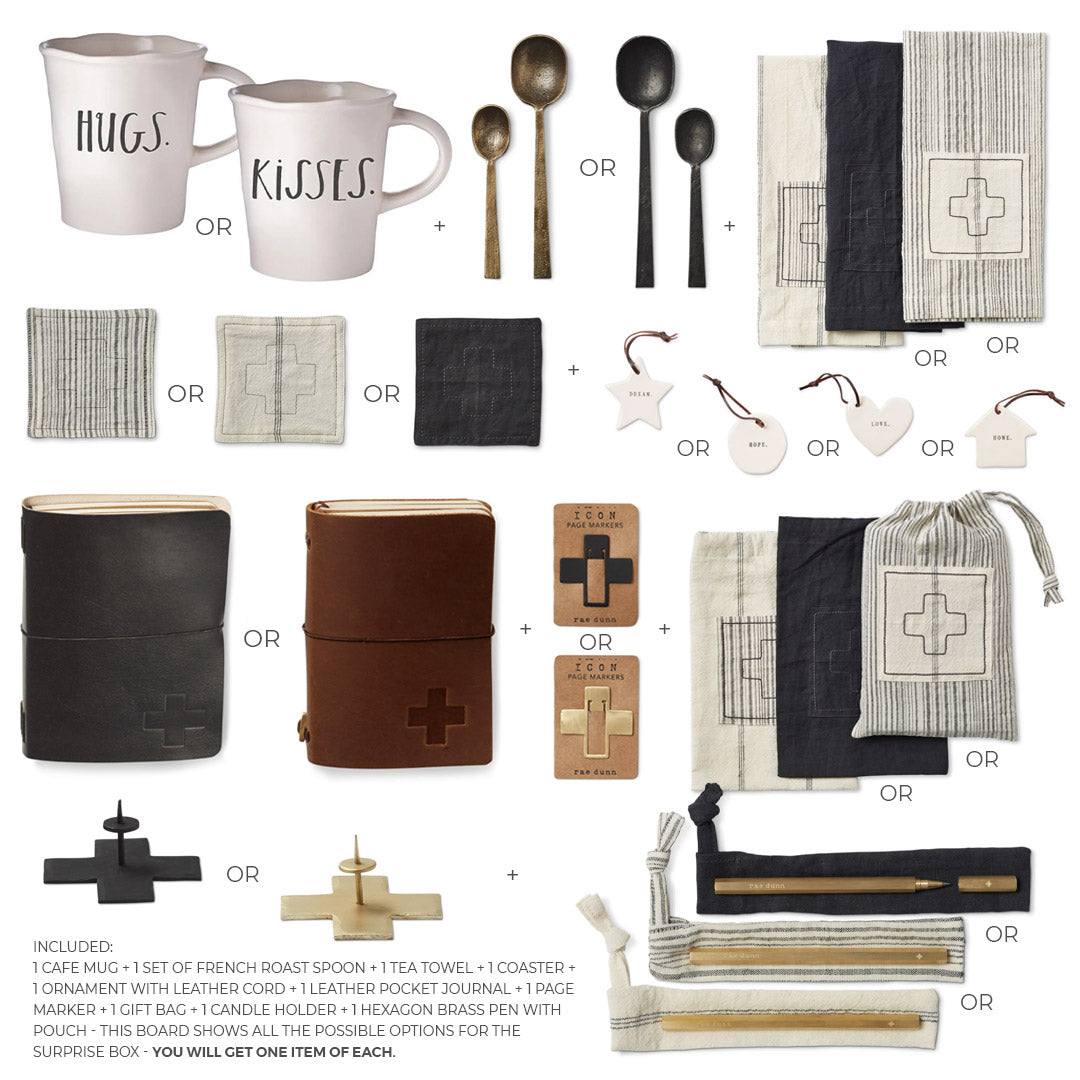 The Heritage Collection by Rae Dunn – gift set with 10 items