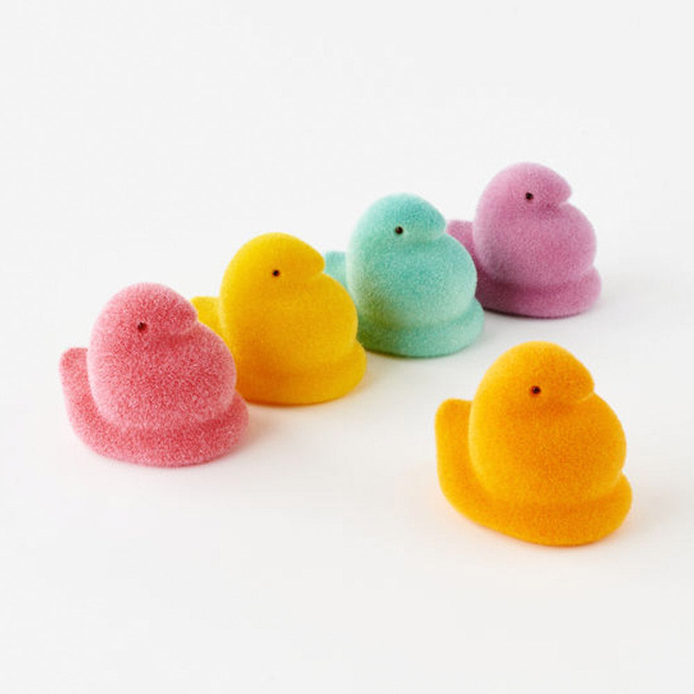 Flocked Peeps Medium 6" Set by Peeps®