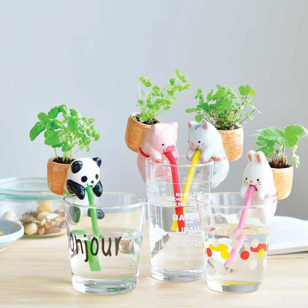Chuppon Self Watering Cute Animals Planter