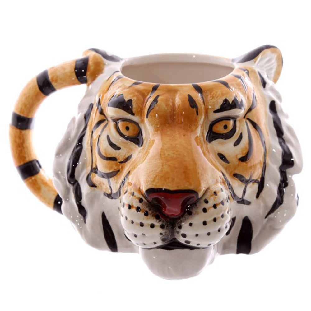 Safari Adventure 3D Creative Mug - Set of 3