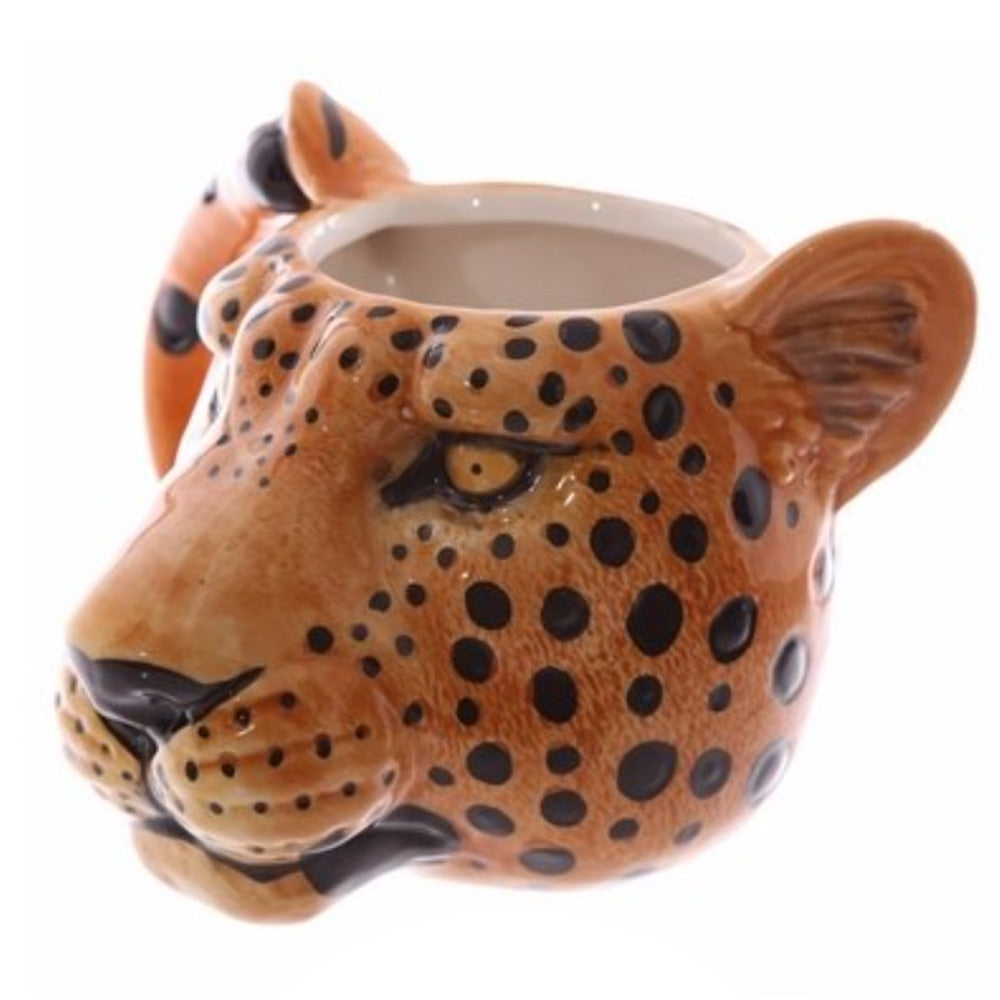 Safari Adventure 3D Creative Mug - Set of 3